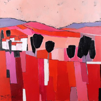 Buffière, village rouge 15 Village rouge 15